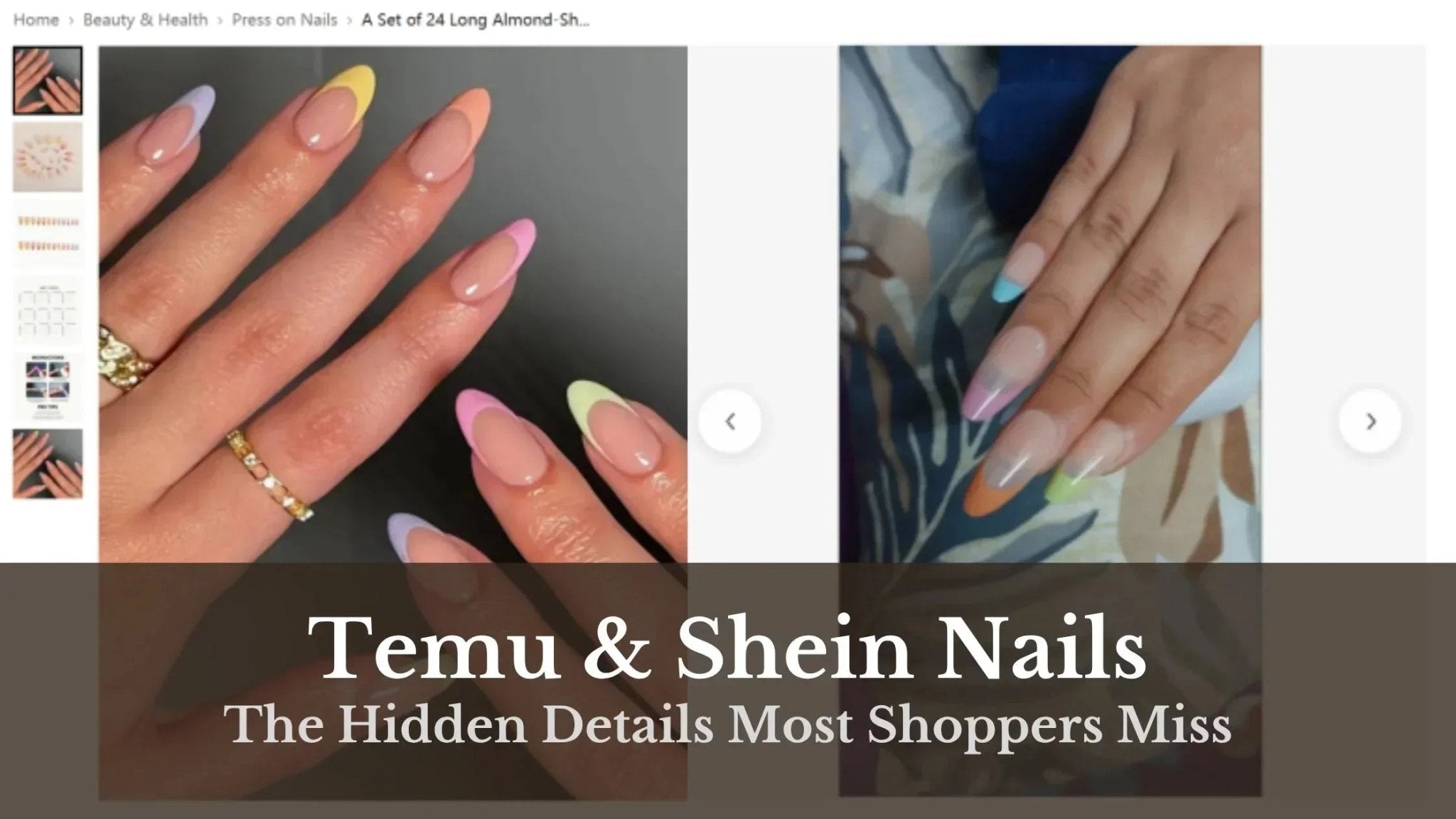 Temu & SHein Nails: The hidden costs most shoppers miss