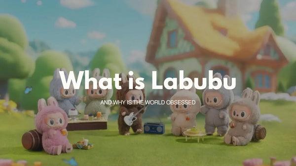 What is Labubu. Labubu Toy(pop mart) in the background