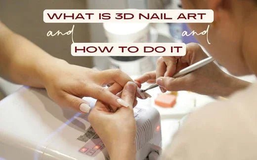 3D nail art, DIY nail at home