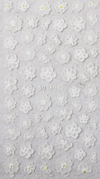 5D Luxury 5D lace flower nail sticker, K062